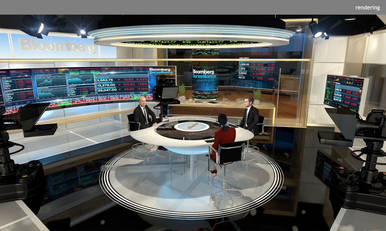 Bloomberg News | "Surveillance" Studio - Clickspring Design