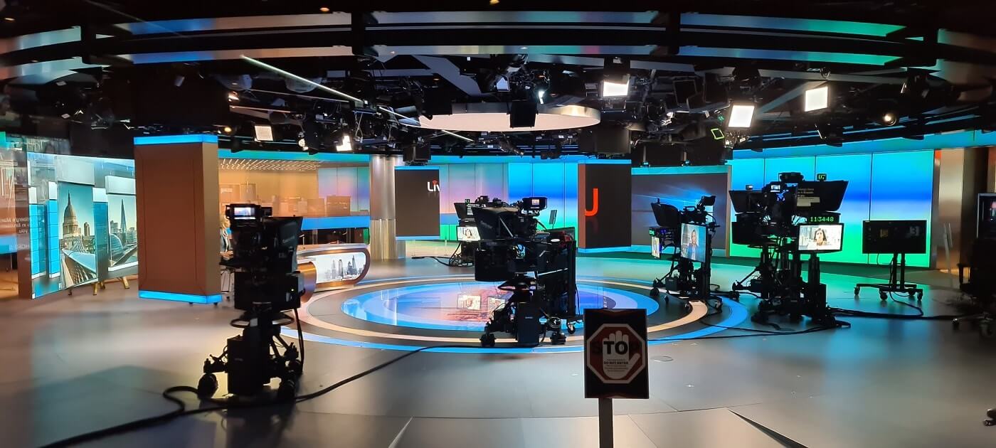 Bloomberg London TV Studio | News and Sports | Scott Fleary