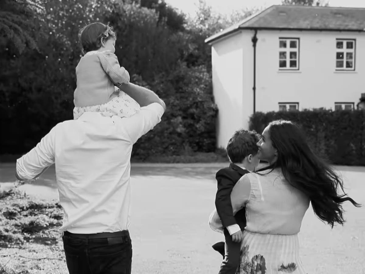 Prince Harry and Meghan Markle reveal unseen photo of Archie and Lilibet in new Netflix trailer | The Independent