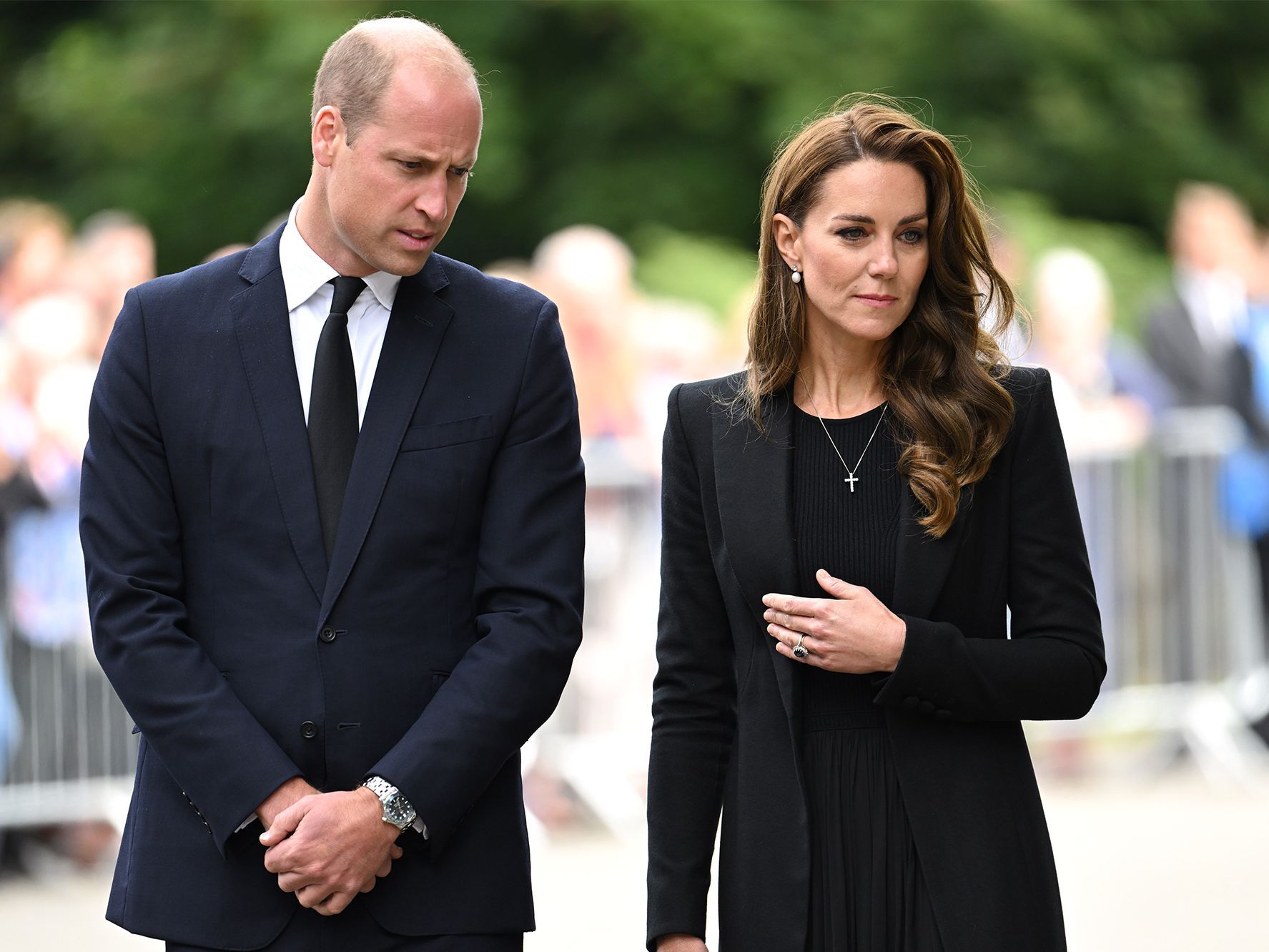 Don't Cry—You'll Start Me”: Prince William and Kate Get Emotional on a Walkabout in Sandringham | Vanity Fair