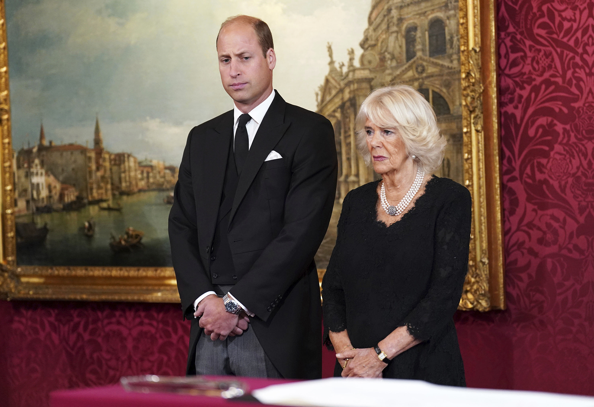 King Charles III's Ascension Ceremony: William, Camilla Attend | Us Weekly
