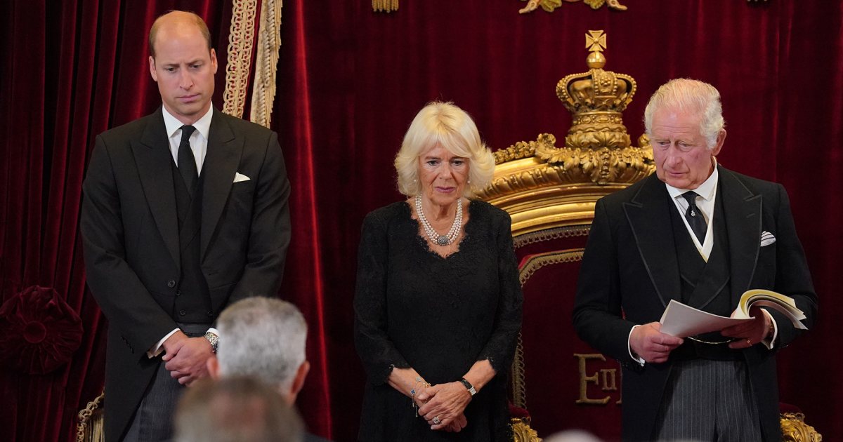 King Charles III's Ascension Ceremony: William, Camilla Attend | Us Weekly